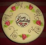 Geburtstagstorte "einfach" für ca. 12. Personen